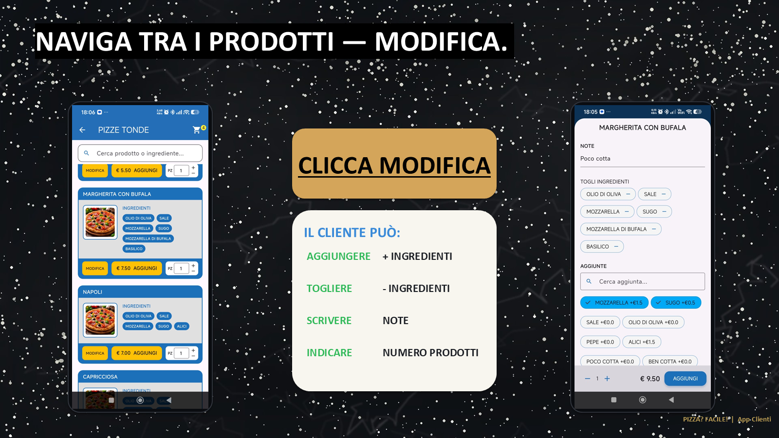 Slide 10 della presentazione App Clienti migliorata